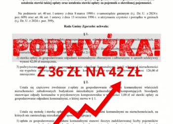 Gmina Zgorzelec: Duża podwyżka za śmieci!