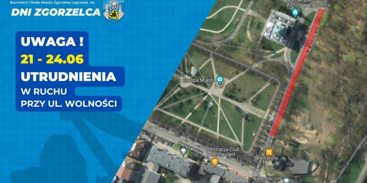 Dni Zgorzelca – utrudnienia w ruchu