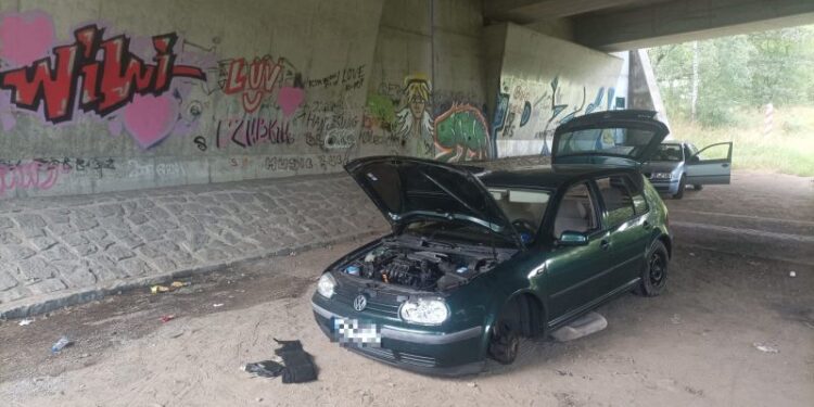 Skradziony w Niemczech Volkswagen odnaleziony w Zgorzelcu