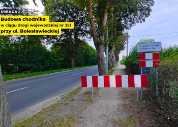 Rusza budowa chodnika przy ul. Bolesławieckiej w Zgorzelcu