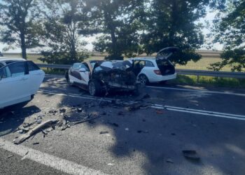 Informacja o niedzielnym wypadku obok Ręczyna