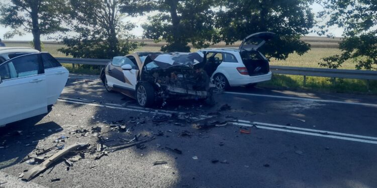 Informacja o niedzielnym wypadku obok Ręczyna