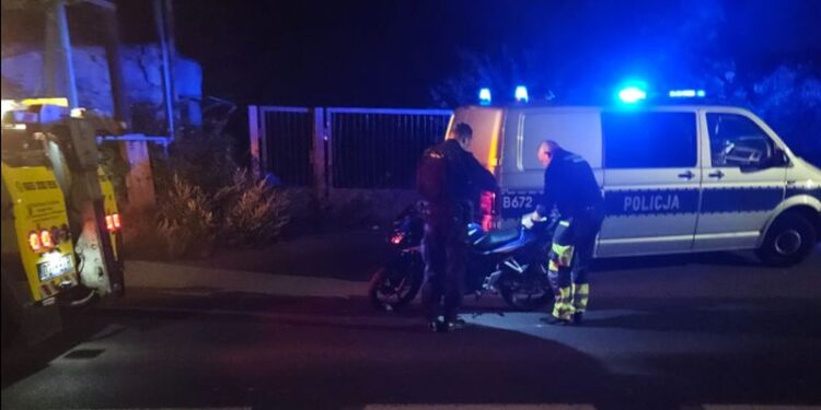 Skradziony motocykl odnaleziony przez zgorzeleckich dzielnicowych