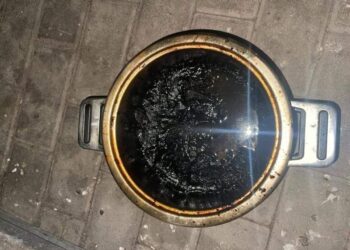 O krok od tragedii: Zostawił garnek na gazie i zasnął