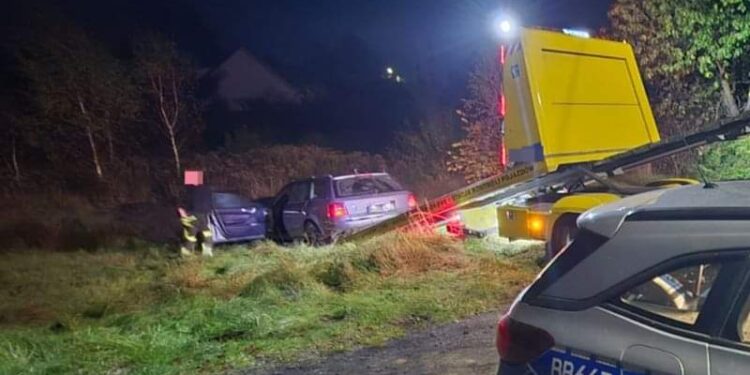 Pościg policyjny za kierowcą Audi