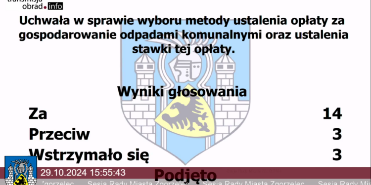 Zgorzelec – będzie podwyżka opłaty za śmieci