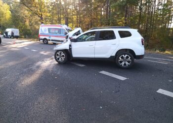 Wczorajszy wypadek na DW296. Przyczyną nieustąpienie pierwszeństwa