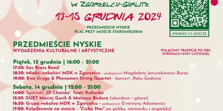 Jarmark Bożonarodzeniowy w Zgorzelcu 2024