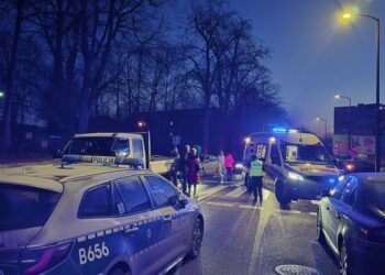 Potrącenie na przejściu dla pieszych