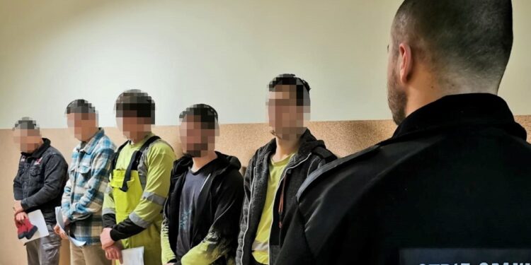 SG ze Zgorzelca zatrzymała 5 cudzoziemców
