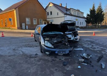 Nieustąpienie pierwszeństwa przyczyną kolizji