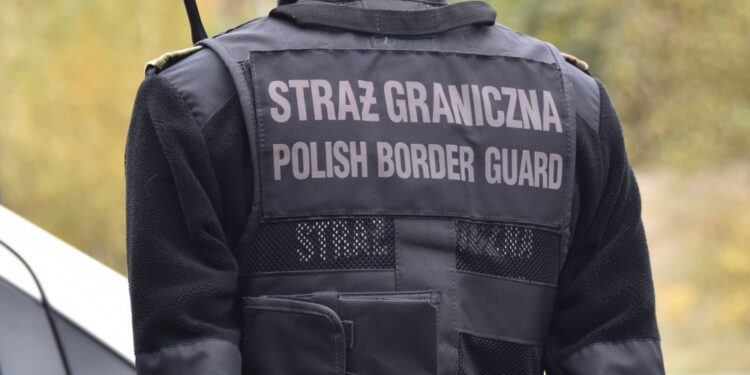 Nietrzeźwy Polak w rękach Straży Granicznej