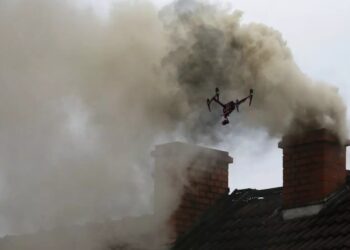 Dron zbadał jakość powietrza nad Zgorzelcem. Jak wyglądają wyniki?