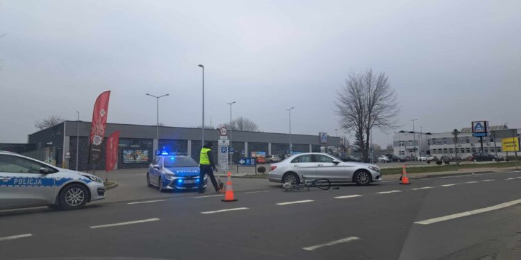 Zgorzelec: Potrącenie rowerzysty