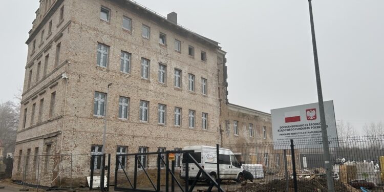 Postępy w realizacji inwestycji w Zawidowie