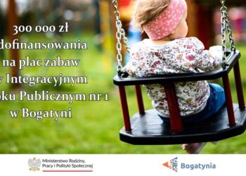 300 tys. zł dofinansowania na plac zabaw w żłobku w Bogatyni