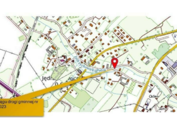 Objazd w Jędrzychowicach – droga tymczasowa