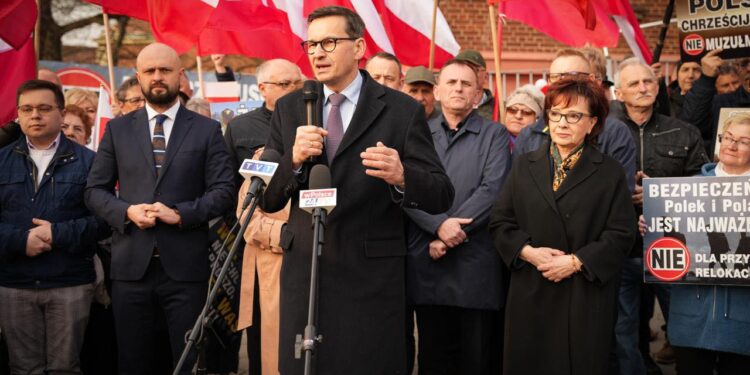 Mateusz Morawiecki w Zgorzelcu. „NIE dla nielegalnej emigracji!”