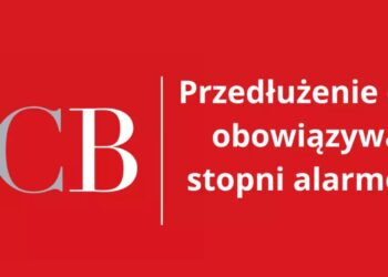 Przedłużenie obowiązywania stopni alarmowych RCB