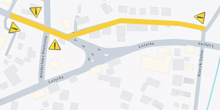 Od 5 maja roboty odtworzeniowe nawierzchni jezdni na skrzyżowaniu ulic Reymonta i Andersa