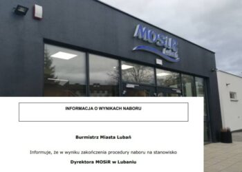 Mirosław Celuch nowym Dyrektorem MOSiR w Lubaniu