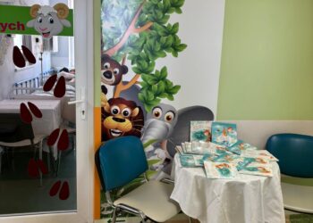 Oddział pediatryczny z edukacyjną nowością dla najmłodszych