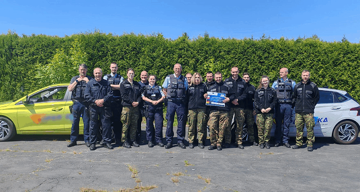 Wspólne szkolenie polskich i niemieckich służb w Zgorzelcu