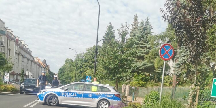 Potrącenie na przejściu dla pieszych