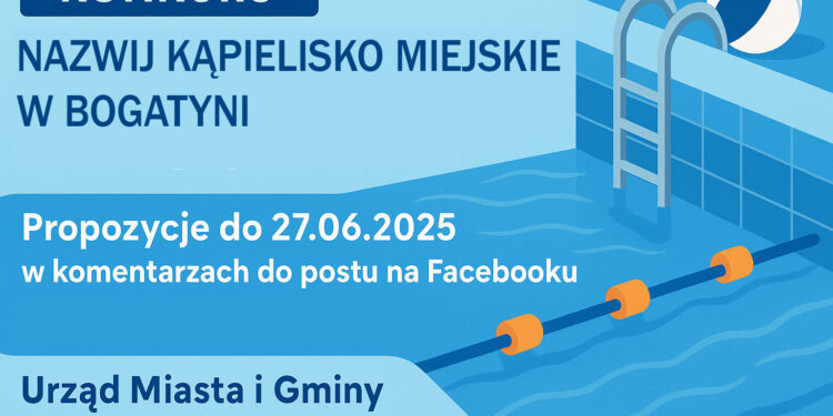Miasto Bogatynia ogłasza konkurs na nazwę miejskiego basenu