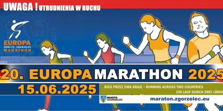 Europamarathon 2025 – informacje ogólne, utrudnienia w ruchu