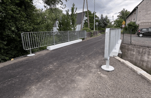 Zakończenie przebudowy mostu w Jędrzychowicach