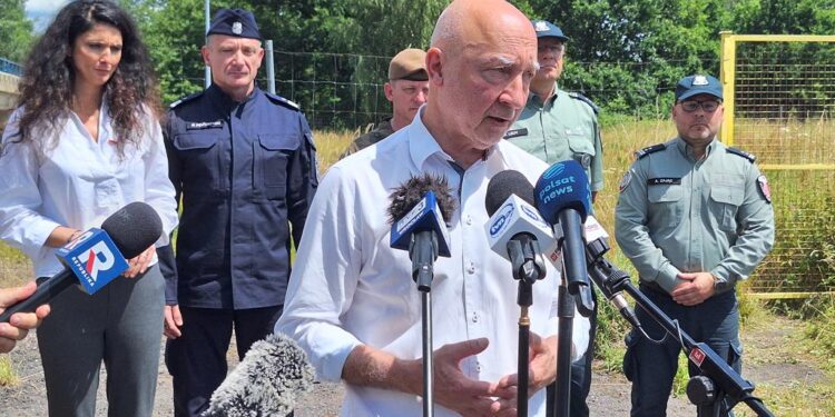 Lista punktów kontrolnych na przejściach granicznych