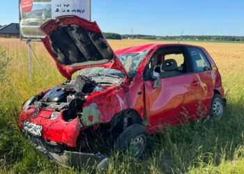 Śmiertelny wypadek w Jerzmankach. Kierowca był pijany