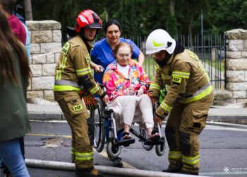 Chwile grozy w bolesławieckim szpitalu. Ewakuowano około 200 osób