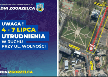 Dni Zgorzelca 2025. Zmiany w ruchu przy ul. Wolności