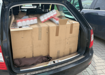 Nielegalne papierosy przejęte przy granicy