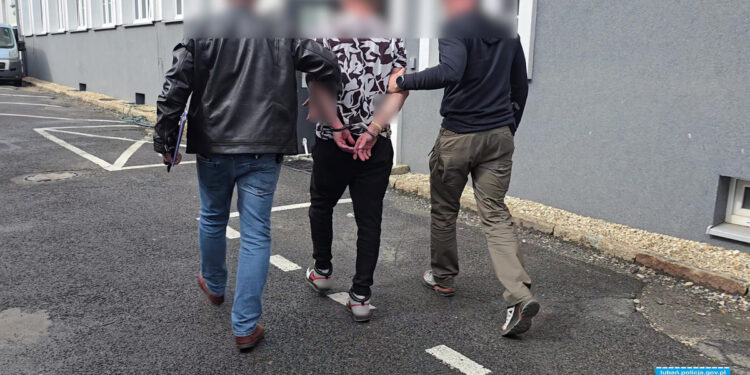 Atak na ochroniarza i kradzież w dyskoncie. Policja dopadła 36-latka