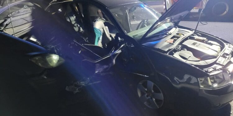 Strażak poza służbą ratuje życie po wypadku w Łagowie