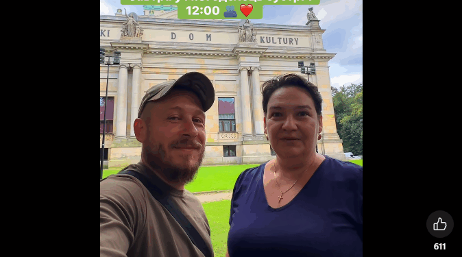 Pieszo z Medyki do Brukseli. Weteran wojenny Andrij Madzharov dziś będzie w Zgorzelcu