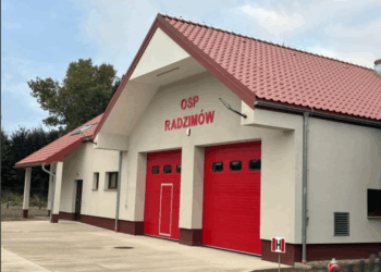 Uroczyste przekazanie nowej remizy oraz Gminne Zawody Sportowo-Pożarnicze w Radzimowie