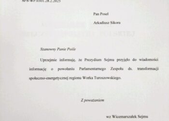 Parlamentarny Zespół ds. Transformacji Regionu Turoszowskiego powołany