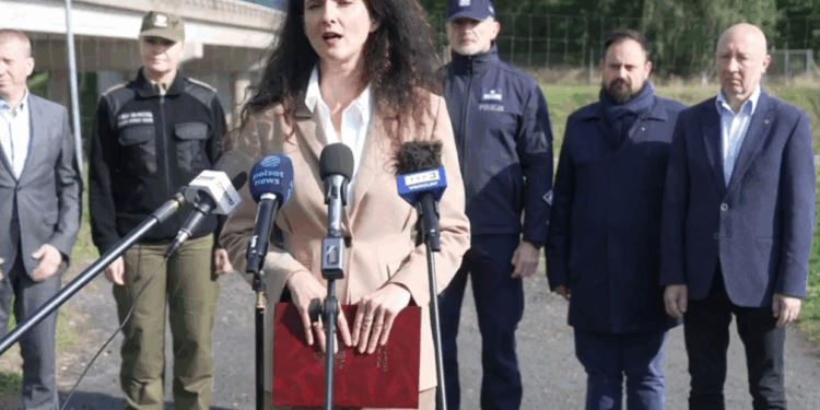 Wojewoda Dolnośląska odwiedziła powiat zgorzelecki, w związku z przedłużeniem kontroli granicznych