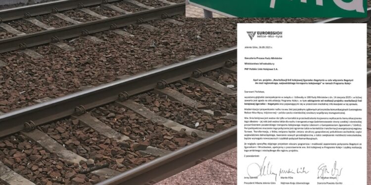 Burmistrz Wojciech Dobrołowicz: „Kolej musi wrócić do Bogatyni!”