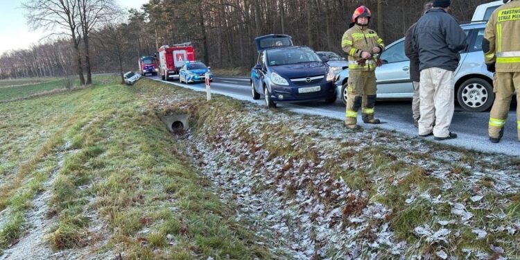 Lasów – Żarka nad Nysą: Utrudnienia w ruchu w związku z wypadkiem