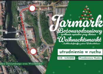 Jarmark Bożonarodzeniowy 2025 – utrudnienia w ruchu