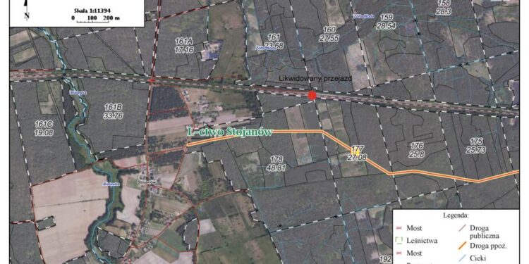 Likwidacja przejazdów kolejowo – drogowych w Nadleśnictwie Pieńsk