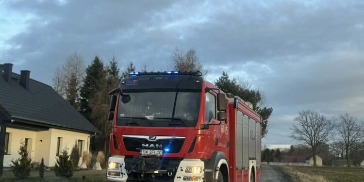 Pożar sadzy w kominie. Strażacy przypominają o znaczeniu czujników dymu