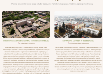 Połączenie szpitali pod lupą. Ruszyła strona wyjaśniająca szczegóły. Historyczna decyzja coraz bliżej