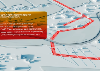 Symboliczne wbicie łopaty rozpocznie budowę transgranicznego rurociągu ciepłowniczego Zgorzelec–Görlitz