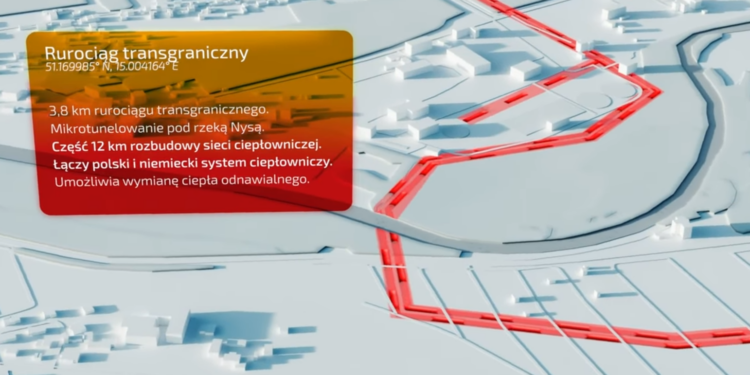 Symboliczne wbicie łopaty rozpocznie budowę transgranicznego rurociągu ciepłowniczego Zgorzelec–Görlitz
